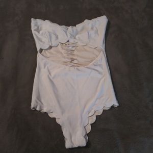 Lolli strapless one piece body suit